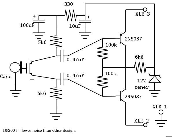 phantom power circuit